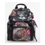 TED BAKER Khaki & Multicolour Floral Backpack