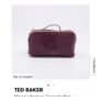 TED BAKER Maroon Haanas Cosmetic Bag