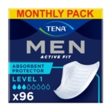 TENA Men Level 1 Absorbent Pads, 96 (12×8) – £20.69 S&S