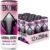 TENZING Natural Energy Drink, Plant Based, Vegan, & Gluten Free Drink, Raspberry & Yuzu, 12 x 250ml