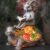 TERESAS COLLECTIONS Garden Ornaments Outdoor, Rabbit Sitting on Tortoise with Solar Lights, Waterproof Resin Animal Ornaments, Rabiit and Tortoise Gfits, Indoor Outdoor 16CM