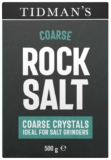 TIDMANS Natural Rock Salt 500G – Coarse Crystals – WIth Applied Discount