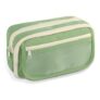 TIECHI Clear Large Capacity Pencil Case with Compartments (Green)