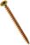 TIMCO Solo Chipboard & Woodscrews – Gold – 3.5 x 50 – Box of 200