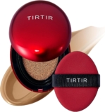 TIRTIR Mask Fit Red Cushion Foundation Full coverage, Weightless, Skin fit, Satin Glow Finish, Korean Makeup, beauty, Tattoo cover up, Buildable (35N Walnut, 18g)