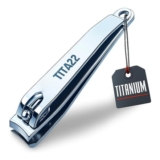 TITA22 Titanium-Coated Nail Clipper with File