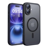 TOCOL iPhone 16 Case with MagSafe, Black