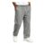 TOFOTL Baggy Joggers, Drawstring Waist, Mens Gray 4XL
