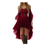 TOFOTL Gothic Pirate Halloween Costume for Women