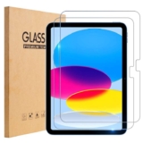 TOPESCT 2-Pack Screen Protector for iPad (A16) 11th/10th Generation (2025/2022,11 inch/10.9 Inch), 9H Tempered Glass