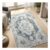 TOPICK Rug 90x150cm Door Mat, Vintage Grey, Washable, Non-Slip