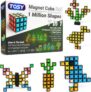 TOSY Magnet Cube 3×3-30 Blocks, 240 Magnets, Easter Birthday Gifts for Kids, Multipurpose: Creative Building Blocks, Transformable Fidget Spinner, Puzzle/Infinity Cube, Glowing STEM Toy