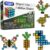 TOSY Magnet Cube 3×3-30 Blocks, 240 Magnets, Easter Birthday Gifts for Kids, Multipurpose: Creative Building Blocks, Transformable Fidget Spinner, Puzzle/Infinity Cube, Glowing STEM Toy