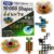 TOSY Magnet Fidget Spinner Glow – 16 blocks, 3 in 1 Toy: Transformable Fidget Spinner, Infinity Cube, 2×2 Puzzle Cube, Glow, Stress Relief, STEM Magnet Tiles Birthday Gift for Kids/Boys/Girls/Adults