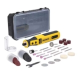 TOUGH MASTER Cordless Rotary Tool 101pcs KIT 5 Speeds, LED Lights, Type C Charging Cable TM-RT8C
