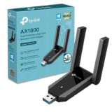 TP-Link Archer TX30U Plus AX1800 USB WiFi Dongle for PC, WiFi 6 Dual-Band USB WiFi Adapter with 2 Adjustable Antennas