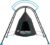 TP Toys UFO Den & Climbing Frame With Curved Climbing Rungs And Safety Handrails Mesh Den With Door, Climbing Ladder And Lookout Mesh Window. Adjustable Pivoting Feet – 3 years.