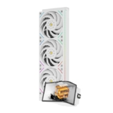 TR-Thermalright Wonder Vision 360 UB ARGB White Liquid CPU Cooler, 6.67 3D Curved Screen 2400×1080 -Magnetic, 360mm – HuiYuFei /FBA