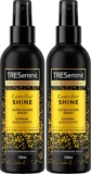TRESemme Lamellar Shine Ultra Gloss Hair Shine Spray with patented Lamellar Technology for an extreme gloss effect and heat protection up to 230C 200 ml (Pack of 2)