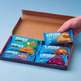 TRIBE Bestsellers 6 Bar Trial Pack inc 3 x Protein Focus Flapjacks / 3 x TRIBE Wildfarmed Flapjacks with code