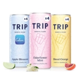 TRIP Calm Magnesium Drink, Alcohol Free Mocktail, Original Mixed, 12 Pack