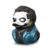 TUBBZ Ghost Papa Emeritus IV Rubber Duck Band Collectible Toys Boxed 8.9cm
