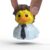 TUBBZ Mini: The Office – Jim Halpert Cosplaying Rubber Duck Vinyl Figure