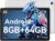 Tablet 10 Inch, Android 14 Tablet with 8GB64GB1TB, Face ID & Fast Charging, 5MP8MP, 5000mAh, WiFi 6 (2.4GHz & 5GHz), Bluetooth 5.3, 1280 800 IPS HD Screen(White)
