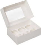 Tala 6 Hold Cupcake Box, White