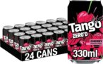 Tango Cherry Sugar Free 330ml Can 24 Pack