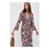 Tania Silk Midi Dress