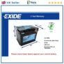 Tanya Batteries Sale – Extra 15% Off w/ Code e.g. EFB Car Battery EL600 Exide 027 EFB 640A 60Ah 3Yr WTY 242x175x190 Start Stop (UK Mainland)