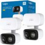 Tapo C216 2K Pan Tilt Zoom Indoor Outdoor Security Camera, No Monthly Fee – Twin Pack / Single Pack – £25.20 / Triple Pack – £64.24 – W/Code