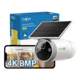 Tapo C465 4K 8MP UHD Security Camera Outdoor Wireless, All-in-One Solar Security Camera, Starlight Colour – Big Prime Deal