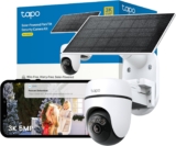 Tapo C630 KIT 3K 5MP Solar Security Camera Outdoor Wireless,Security camera,Colour Night Outdoor Camera,360AI Detection CCTV,IP65,No Hub Required,Alexa,Google Home,Flexible Storage,No Monthly fee
