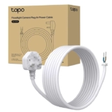 Tapo CA320 Floodlight Camera 4m Outdoor Extension, Plug-In Power Cable