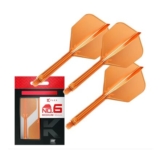 Target Darts K Flex Integrated Dart Flights and Shafts, No.6 Pack of 3 K-Flex
