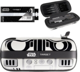 Target Darts Star Wars Stormtrooper BOA Wallet Storm Trooper Premium Dart Case with Imperial Design, Swiss Point Tip Storage, Rigid Outer Shell & Organised Accessories Holder