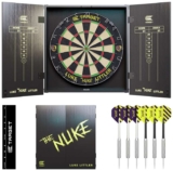 Target Luke Littler Dartboard Cabinet Set Free Click and Collect