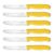 Targzier Stainless Steel Serrated Kitchen Knife Set, Sharp Classic Utility Knives, Wavy Edge Tomato & Table Knives – Sold by BZ Trade / FBA