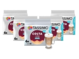 Tassimo Costa Skinny Latte Coffee Pods (Pack of 5, Total 60 Pods, 30 Servings)
