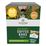 Taylors of Harrogate Rich Italian Coffee Bags Roast 4, 80 – £15.92 S&S