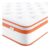 TeQsli King Mattress 5ft, Gel Memory Foam, Pocket-Sprung, 7-Zone