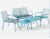 Teal Bali Lounge Set
