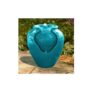 Teamson Home Garden Water Feature with Lights – Teal