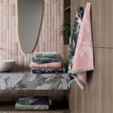 Ted Baker Bath & Hand Towel Bundle, in 4 Designs (Includes 2 Bath Towels & 1 Hand Towel) At Checkout Free Delivery