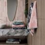 Ted Baker Bath & Hand Towel Bundle, in 4 Designs (Includes 2 Bath Towels & 1 Hand Towel) At Checkout Free Delivery
