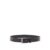 Ted Baker Evets Striped Leather Belt, Black