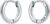 Ted Baker Logo Hoop Earrings For Women