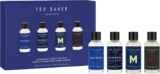 Ted Baker Mini Cologne Gift Set for Him Mini Eau de Toilette: Skinwear, Skinwear Limited Edition, M, X2O, Travel Friendly Mens Fragrance Collection Great Gift Idea For Men 4 x 0.51 fl oz /15ml